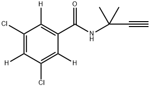 PROPYZAMIDE-D3 (PHENYL-2,4,6-D3) Structure
