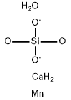 Calcium manganese oxide silicate (Ca27Mn6O33(SiO4)) Struktur