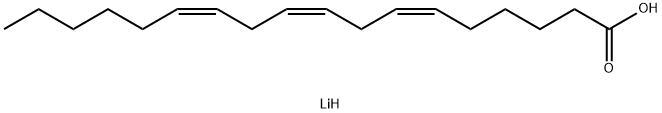lithium gamolenate Struktur