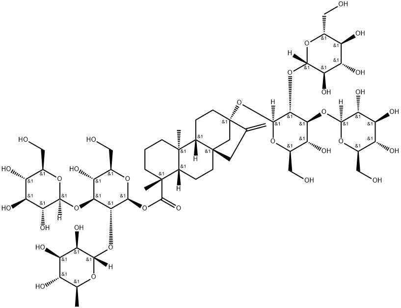 REBAUDIOSIDE N(P) Structure