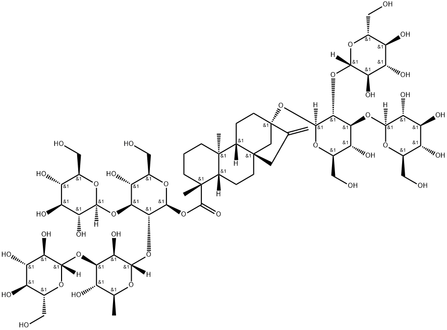 甜菊双糖苷 O, 1220616-48-7, 结构式