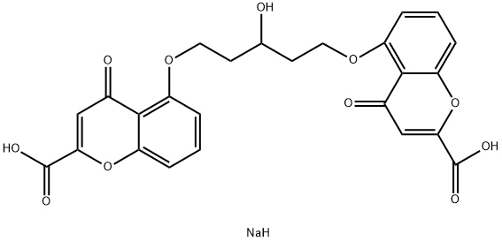 5-Methyl cromolyn (C5OH),1221154-42-2,结构式