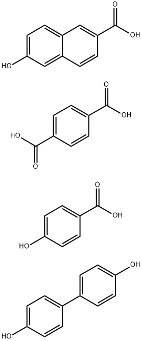 1,4-Benzenedicarboxylic acid polymer with [1,1'-biphenyl]-4,4'-diol, 4-hydroxybenzoic acid and 6-hydroxy-2-naphthalenecarboxylic acid|