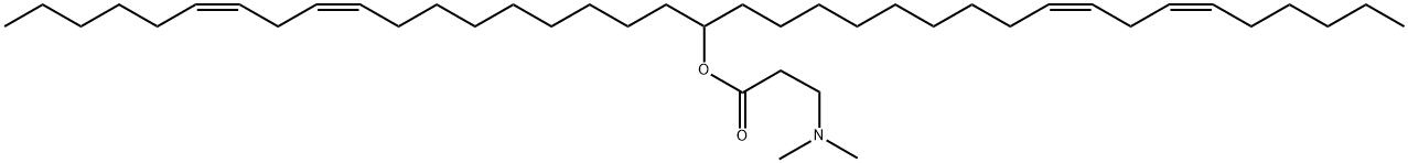 DLIN-MC2-DMA, 1221271-55-1, 结构式