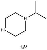 1-(propan-2-yl)piperazine hydrate Structure