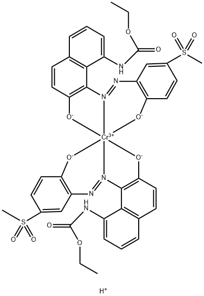 酸性黑58, 12218-94-9, 结构式