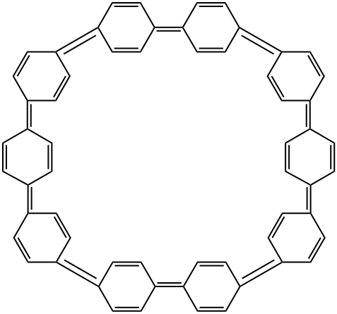 [10]シクロパラフェニレン 化学構造式