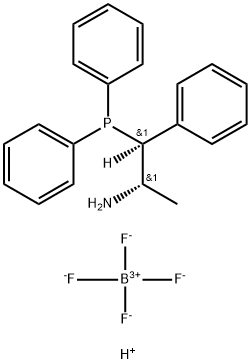(1S,2S)-1-Diphenylphosphino-1-phenyl-2-propylammonium tetrafluoroborate|(1S,2S)-1-(二苯基膦基)-1-苯丙-2-四氟硼酸铵