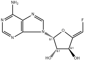 4',5'-didehydro-5'-deoxy-5'-fluoroadenosine Structure