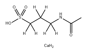 Acamprosate-d12 Calcium (dipropyl-d12)	, 1225580-91-5, 结构式