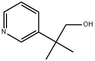 2-methyl-2-(pyridin-3-yl)propan-1-ol Structure