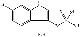 6-Chloro-3-indolyl phosphate disodium salt,1226578-81-9,结构式