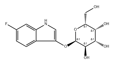 6-Fluoro-3-indolyl α-D-galactopyranoside,1226579-02-7,结构式