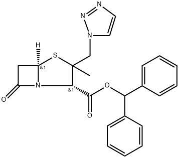 2β-triazole methyl penicillium diphenyl ester 结构式