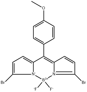 3,7-二溴-5,5-二氟-10-(4-甲氧基苯基)-5H-二吡咯并[1,2-C:2