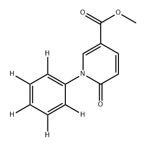 3-Pyridinecarboxylic acid, 1,6-dihydro-6-oxo-1-(phenyl-2,3,4,5,6-d5)-, methyl ester