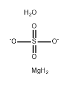 マグネシウムオキサイドサルフェート 化学構造式