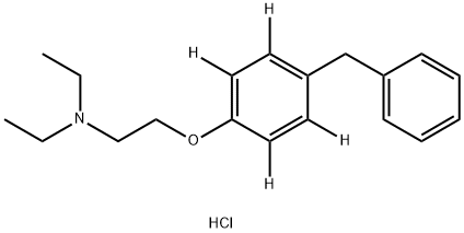 Tesmelefine-d4 hydrochloride Struktur