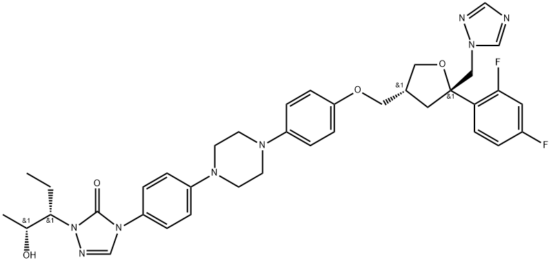 Posaconazole Impurity 20 Structure