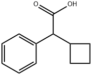 Benzeneacetic acid, α-cyclobutyl-