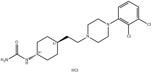 N-DIDESMETHYL CARIPRAZINE 结构式