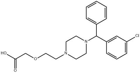 Cetirizine 3-Chloro Impurity Structure