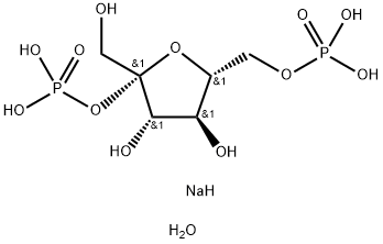 果糖-1,6-二磷酸,三钠盐, 123333-75-5, 结构式