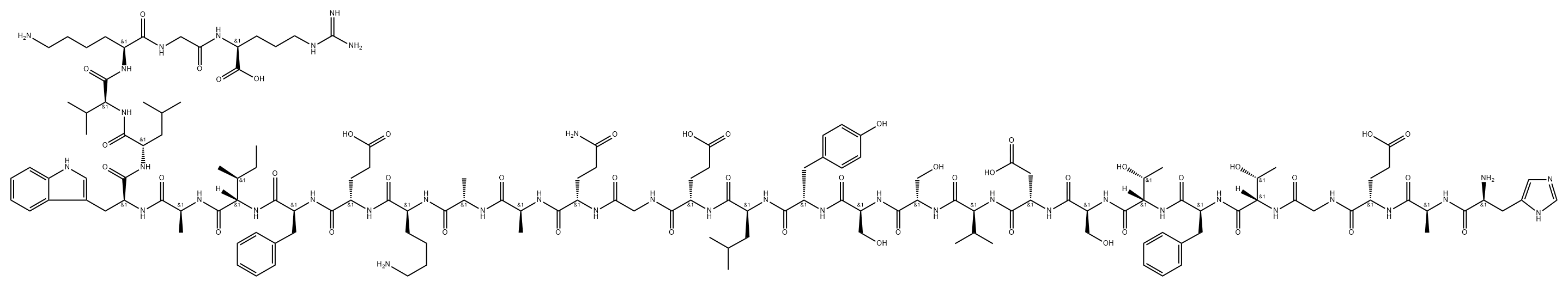 Beinaglutide Structure