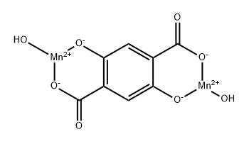 MOF-74(MN)金属有机骨架 结构式