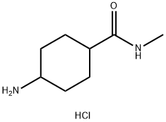 4-amino-N-methylcyclohexane-1-carboxamide hydrochloride