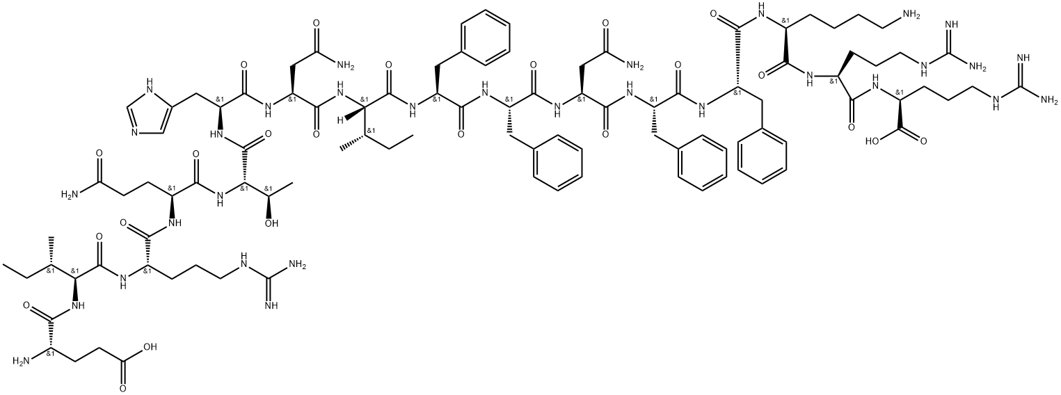 Competence-Stimulating Peptide-12261, 1235882-91-3, 结构式