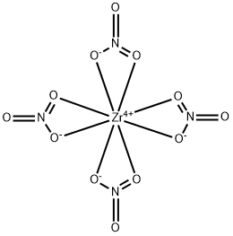 ZIRCONIUM NITRATE (ZIRCONYL) 化学構造式