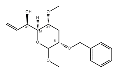 talo-Oct-7-enopyranoside, methyl 3,7,8-trideoxy-4-O-methyl-2-O-(phenylmethyl)- Structure