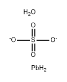 三盐基硫酸铅,12397-06-7,结构式