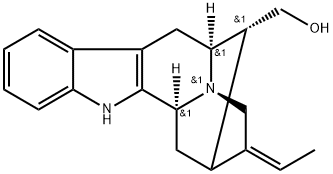(19Z)-Sarpagan-17-ol Structure