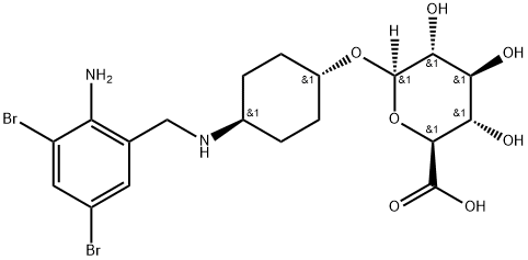 Ambroxol O-glucuronide, 1241045-91-9, 结构式