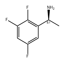 (S)-1-(2,3,5-三氟苯基)乙胺盐酸盐, 1241680-01-2, 结构式