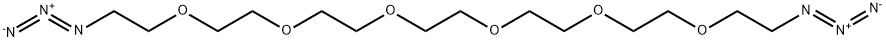 Azido-PEG6-azide Structure