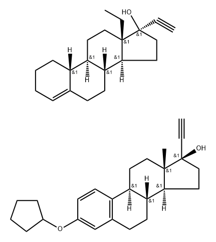 3-deoxonorgestrel Struktur