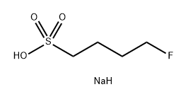 1-Butanesulfonic acid, 4-fluoro-, sodium salt (1:1) Structure
