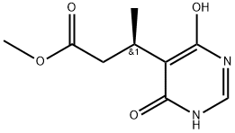 (R)-甲基-3-(4,6-二羟基嘧啶-5-), 1245646-90-5, 结构式