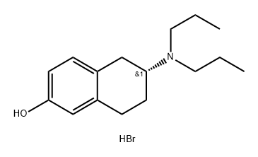 (R)-6-Hydroxy-DPAT hydrobromide 结构式