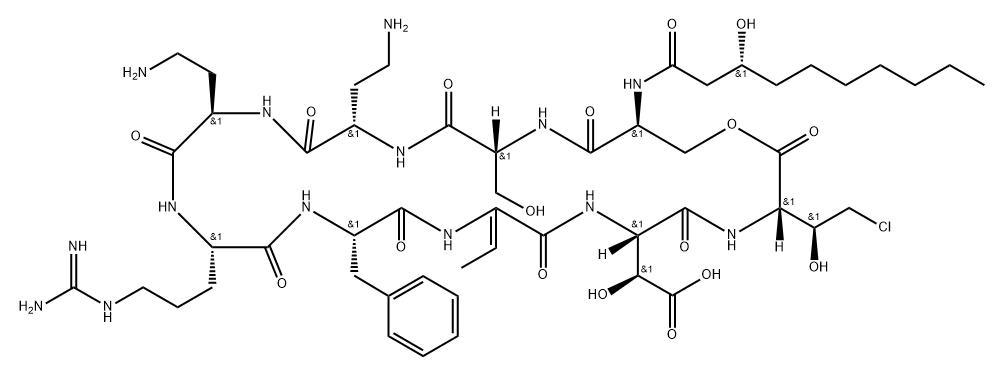 Syringomycin A1 (9CI) Structure