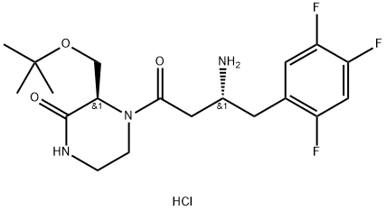 Evogliptin hydrochloride Structure