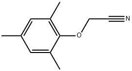 2-(2,4,6-Trimethylphenoxy)acetonitrile,1247146-56-0,结构式