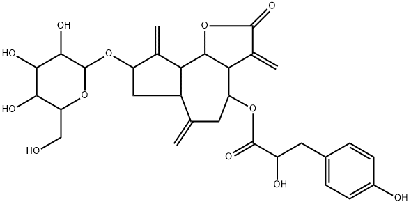 TECTOROSIDE,124960-89-0,结构式