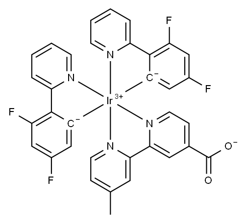 BIS(2-(BENZO[B]THIOPHEN-2-YL)PYRIDYL-C2,N')(2,2'-BIPYRIDYL)IRIDIUM(III) CHLORIDE,1250262-19-1,结构式