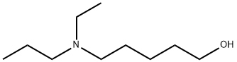 1-Pentanol, 5-(ethylpropylamino)- Structure