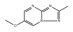 6-methoxy-2-methyl-[1,2,4]triazolo[1,5-a]pyrimidine 结构式