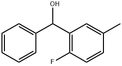 (2-fluoro-5-methylphenyl)(phenyl)methanol Struktur